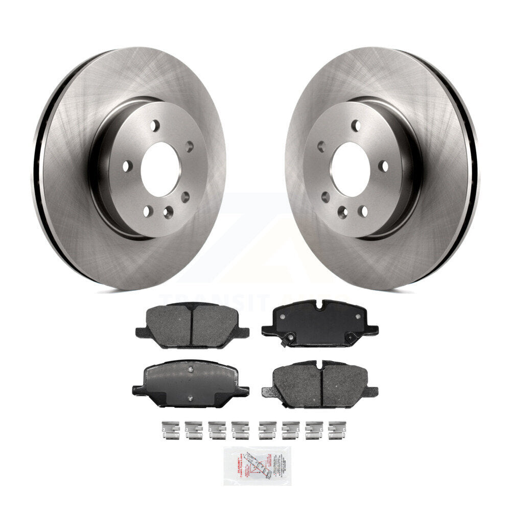 Standard Brake Kit For 2021 Cadillac CT4 With 4 Piston Front Caliper and With 321mm Diameter Front Rotor K8F-105213 Transit Auto