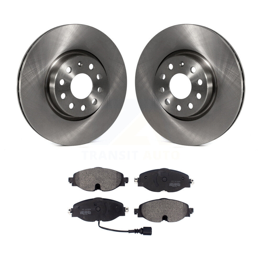 Standard Brake Kit For 2017 Volkswagen GTI Without Performance Package and With 312mm Diameter Front Rotor K8F-102567 Transit Auto