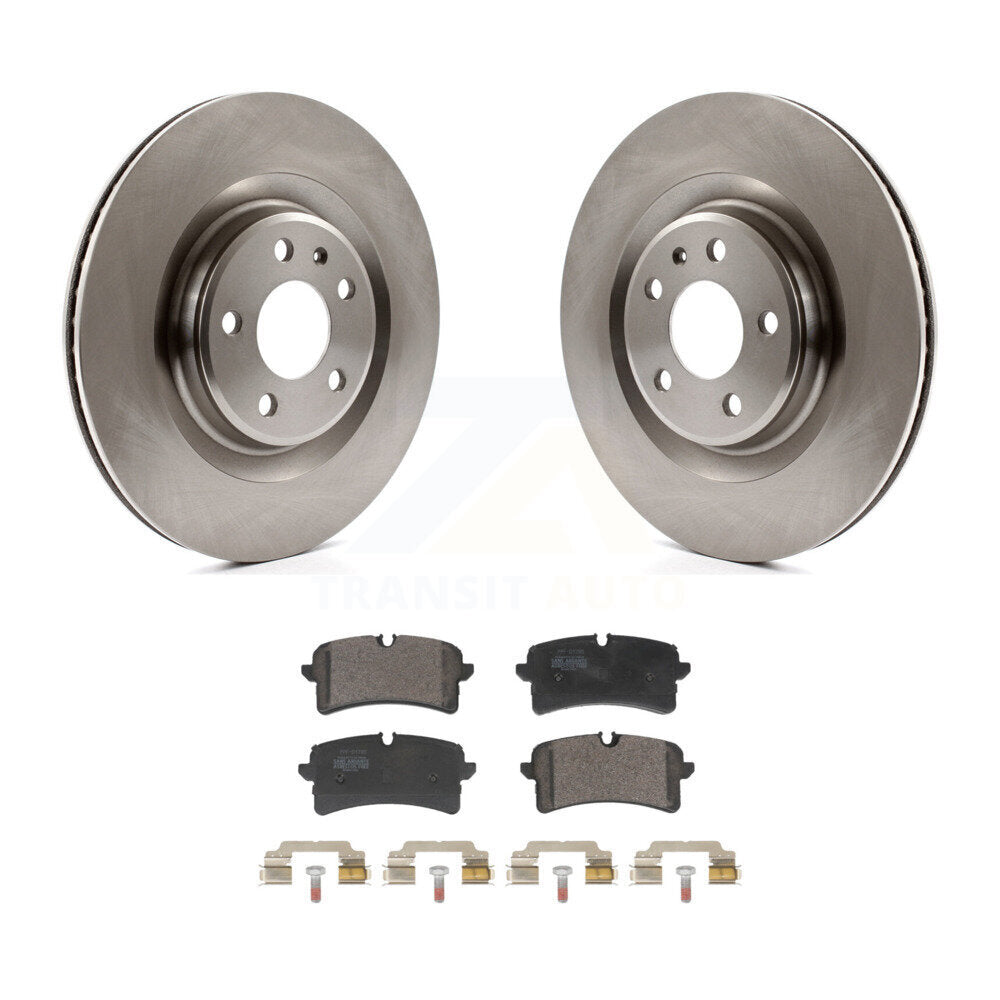 Standard Brake Kit For 2017 Audi A7 Quattro With 400mm Diameter Front Rotor and With Ceramic Composite Brakes K8T-105832 Transit Auto