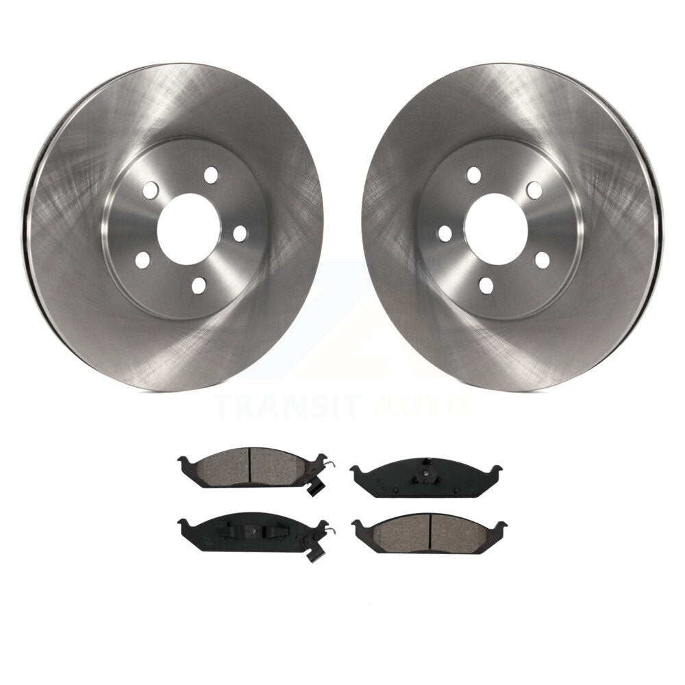 Standard Brake Kit For 1996 Chrysler Cirrus Disc rear brakes. With 15" Factory Wheels K8S-100952 Transit Auto