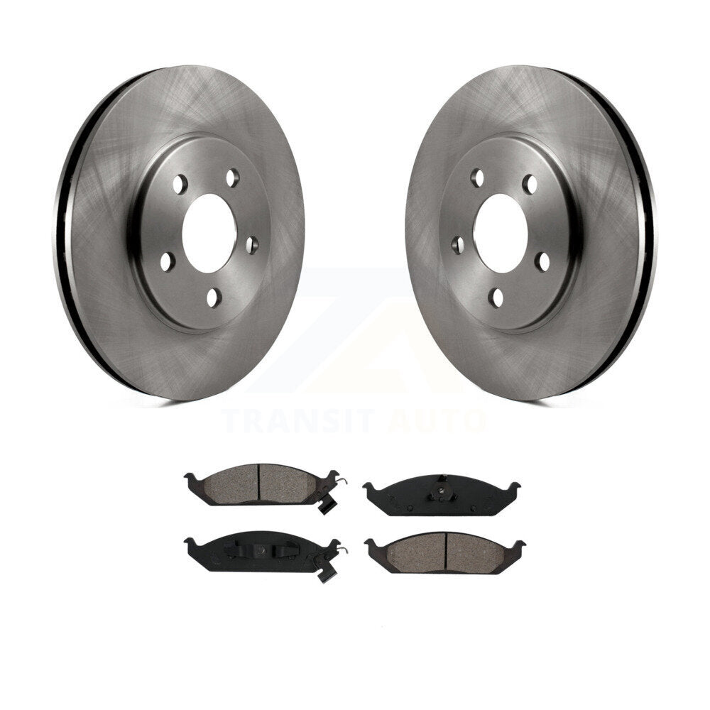 Standard Brake Kit For 1996 Chrysler Cirrus Disc rear brakes. With 14" Factory Wheels K8S-100955 Transit Auto