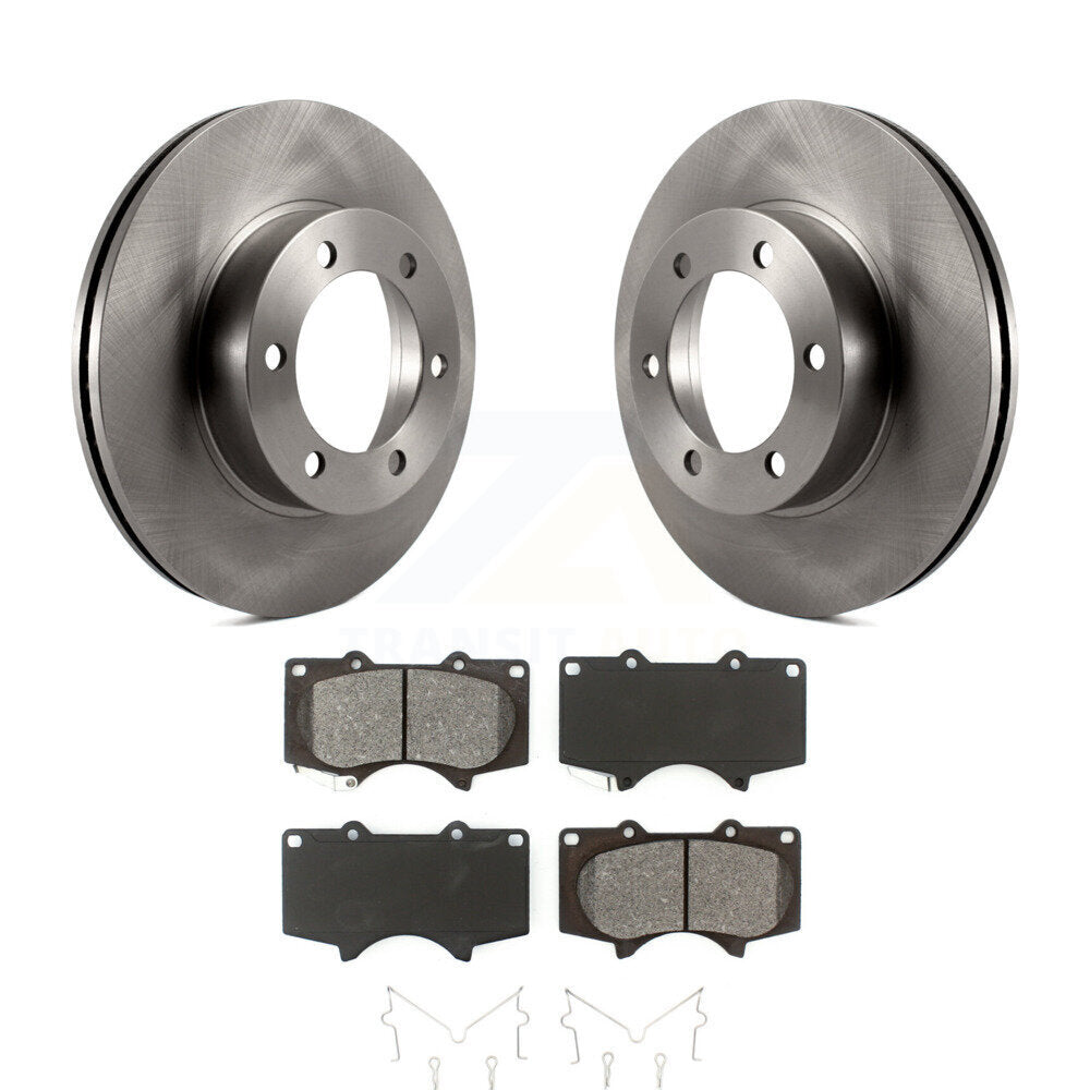 Standard Brake Kit For 2000 Toyota Tundra 5.3" Pad Plate Length K8S-102382 Transit Auto