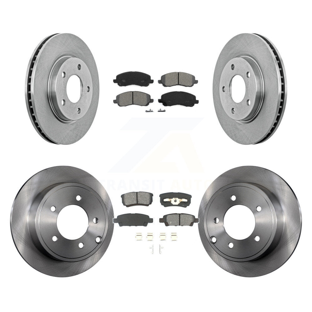 Standard Brake Kit For 2008 Dodge Caliber R/T/SXT. With 276mm Diameter Front Rotor K8S-100994 Transit Auto