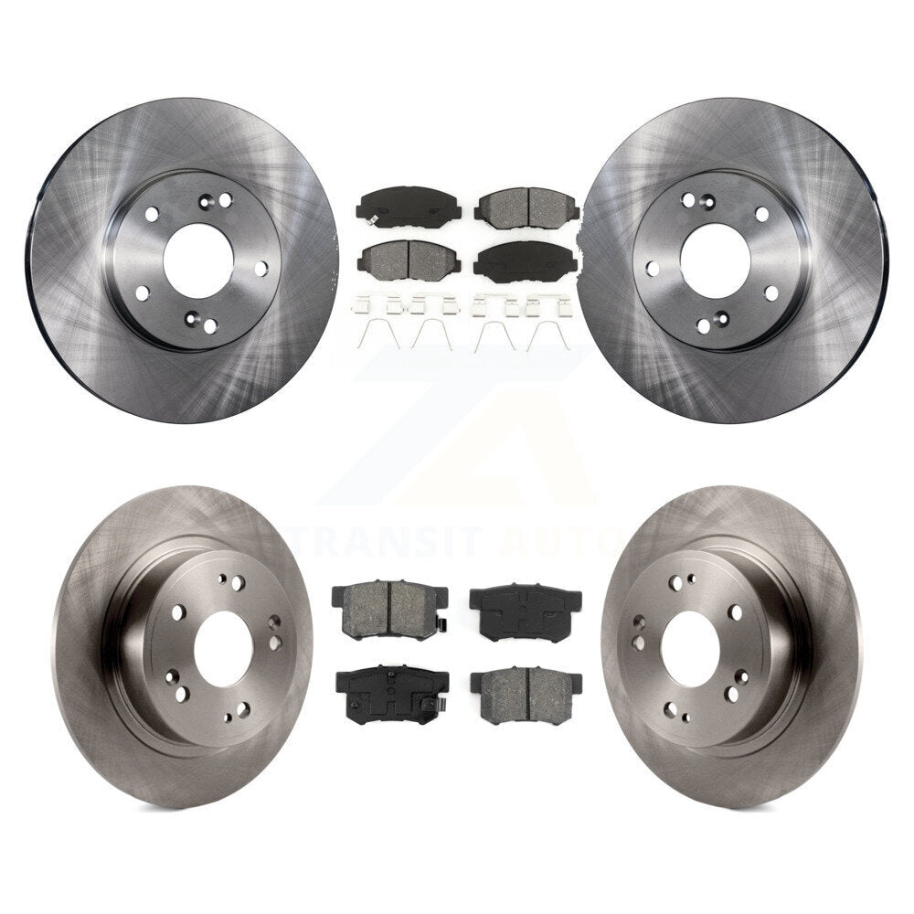 Standard Brake Kit For 2005 Honda Accord Hybrid and with 3.0L and FULL HYBRID EV-GAS (FHEV) engine. With 282mm Diameter Front Rotor K8S-101092 Transit Auto