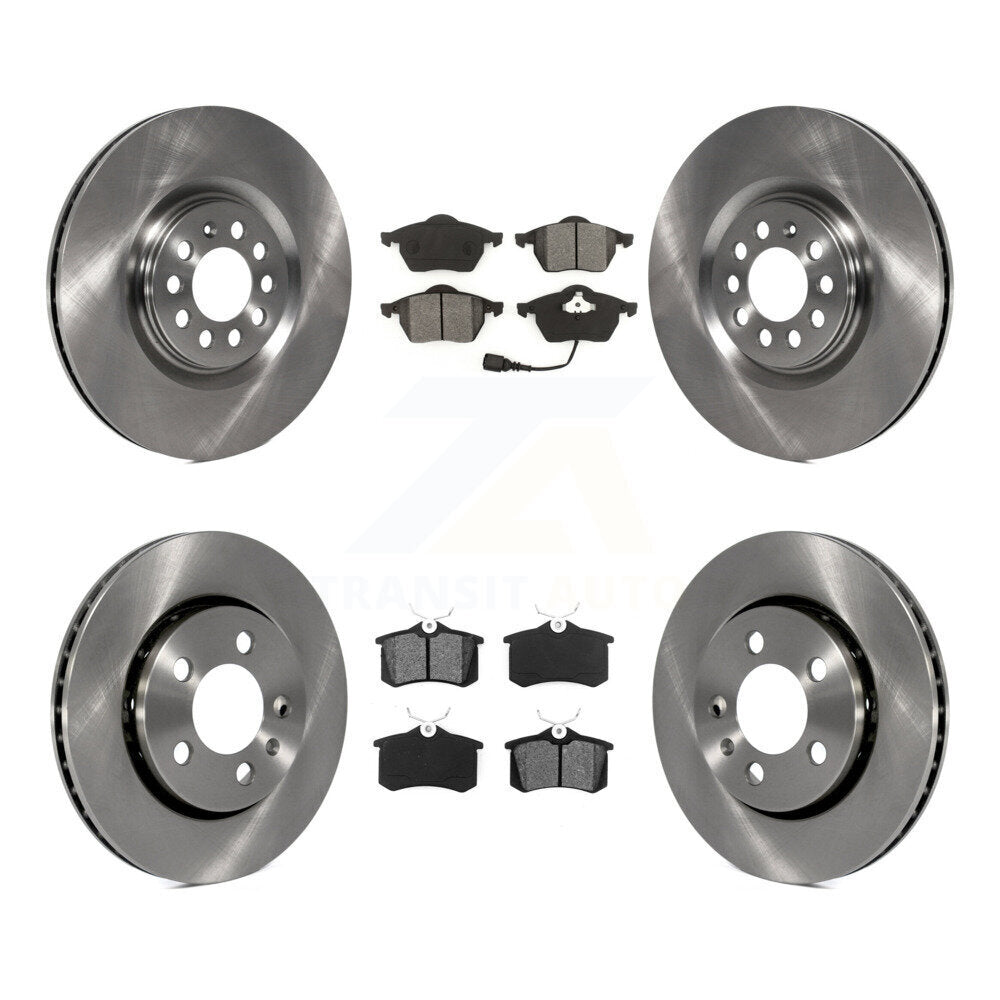 Standard Brake Kit For 2004 Audi TT Quattro 1.8L. With 256mm Diameter Rear Rotor K8S-101145 Transit Auto