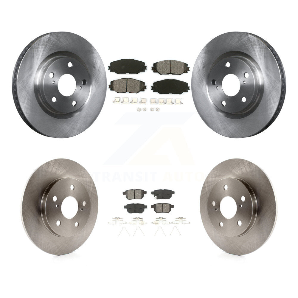 Standard Brake Kit For 2009 Toyota Matrix S and with FWD K8S-101319 Transit Auto