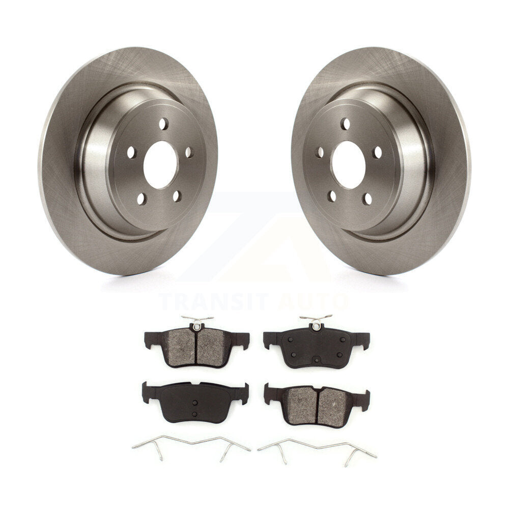 Standard Brake Kit For 2021 Lincoln Nautilus With Solid Rear Rotors K8S-102676 Transit Auto