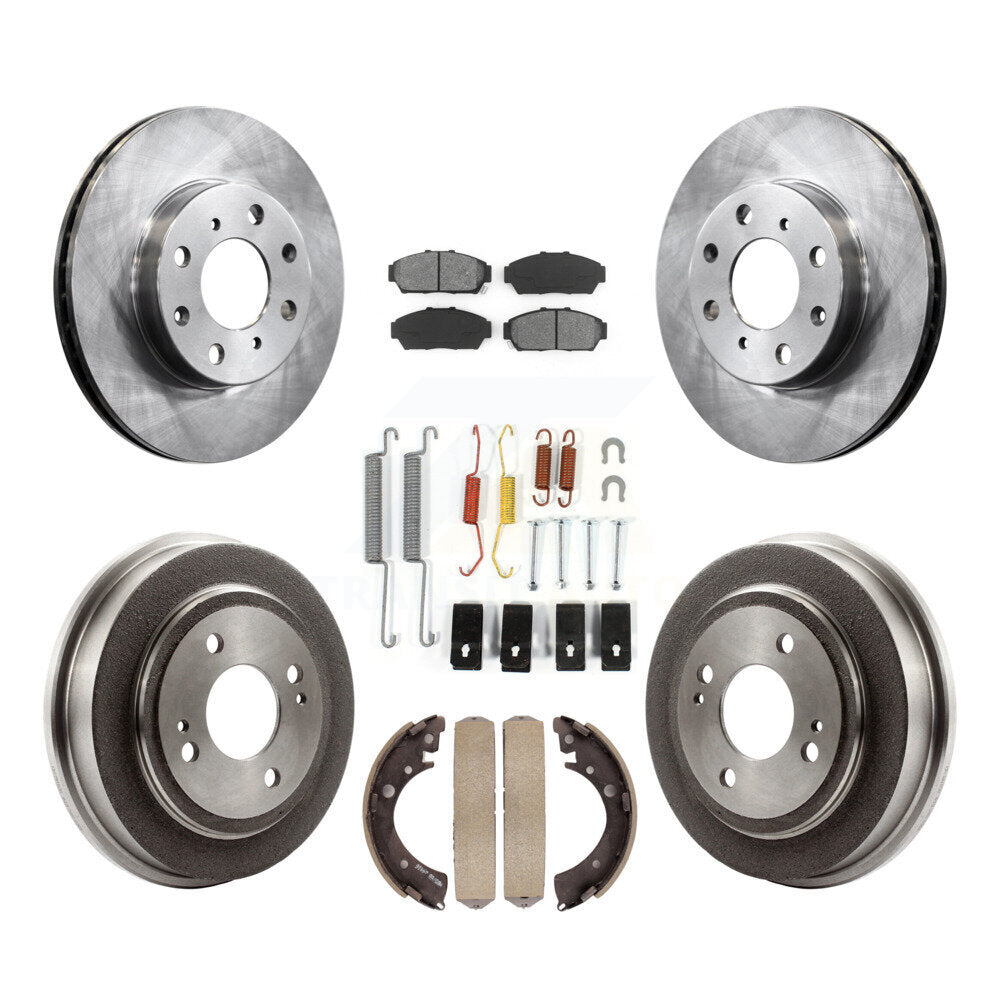 Standard Brake Kit For 1994 Honda Civic EX and with Sedan and Automatic transmission and Non-ABS K8S-102094 Transit Auto
