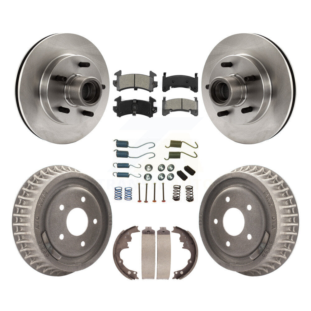 Standard Brake Kit For 2003 GMC Sonoma RWD and with Drum rear brakes. With ABS Tone Ring K8S-102188 Transit Auto