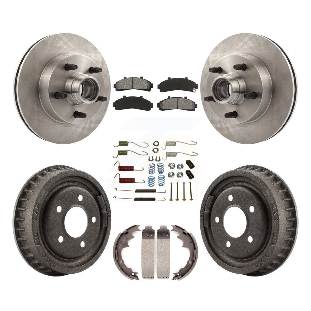 Standard Brake Kit For 1999 Mazda B4000 RWD and with 4-Wheel ABS. With 9" Diameter Drum K8S-102205 Transit Auto