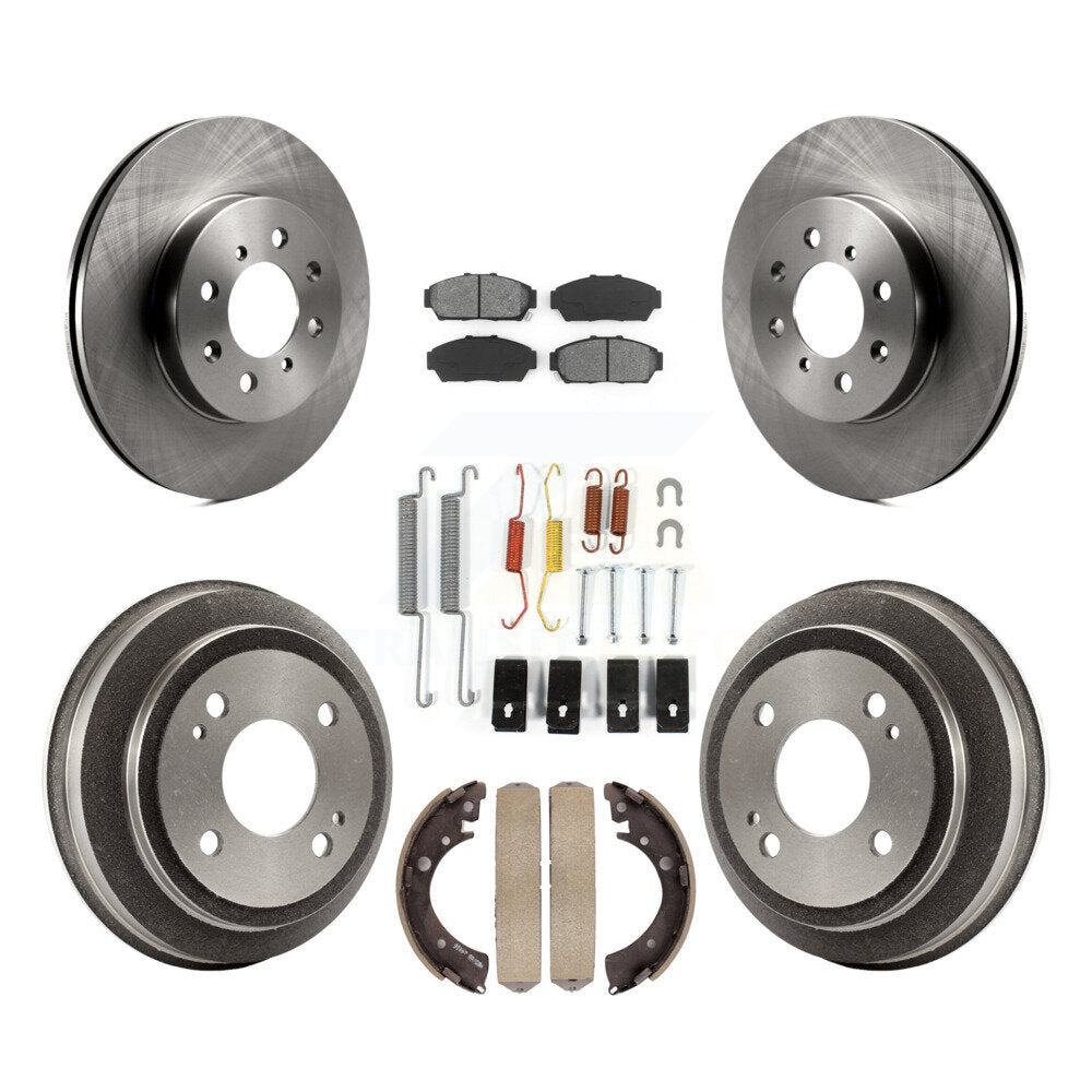 Standard Brake Kit For 1994 Honda Civic EX and with 2 doors and Coupe and Manual transmission K8S-102354 Transit Auto