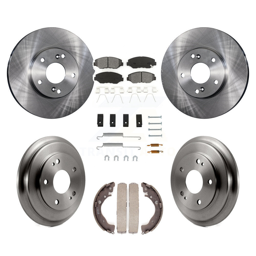 Standard Brake Kit For 2015 Honda Civic LX and with Automatic CVT transmission K8S-102375 Transit Auto