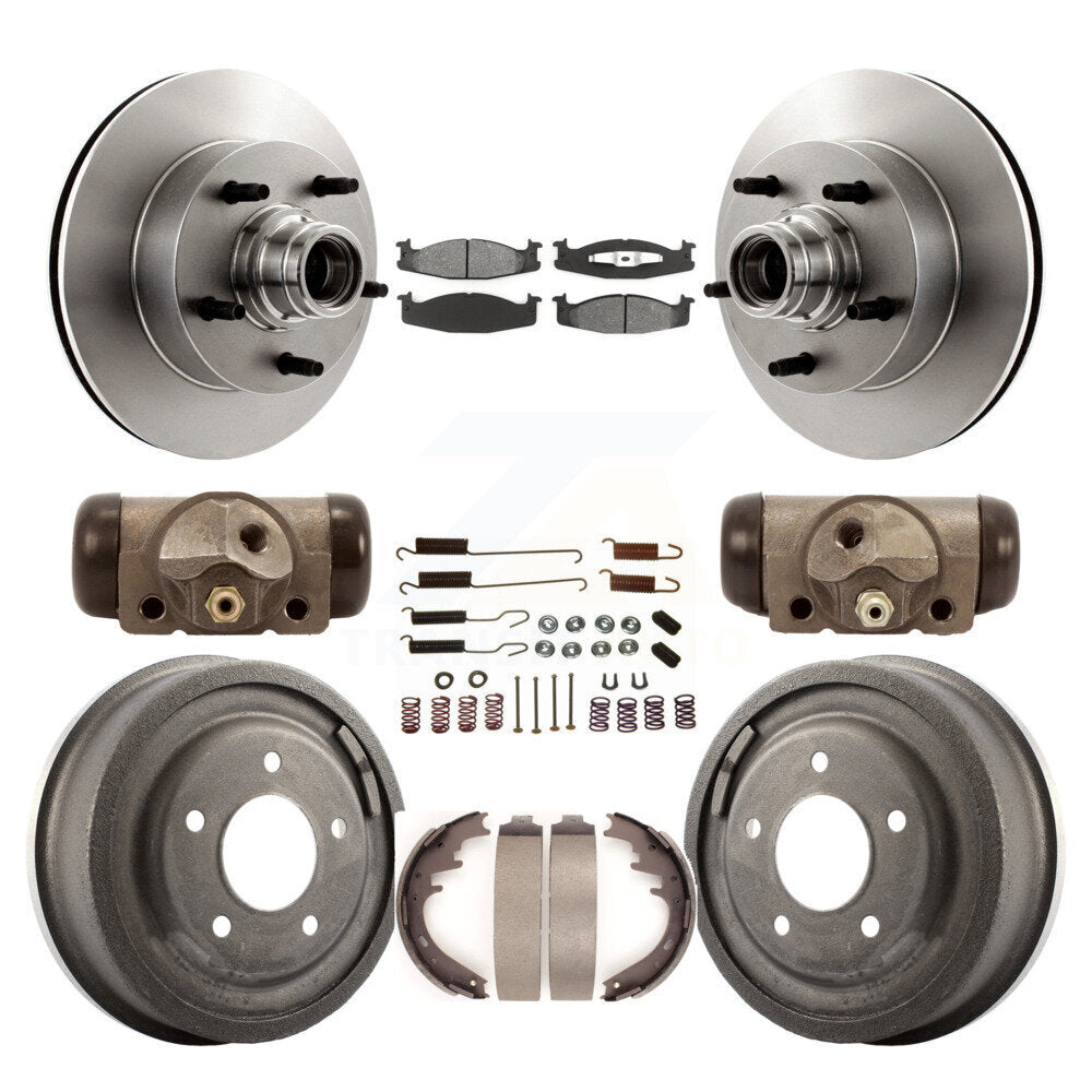 Standard Brake Kit For 1999 Ford E-150 Econoline 4-Wheel ABS K8S-103163 Transit Auto