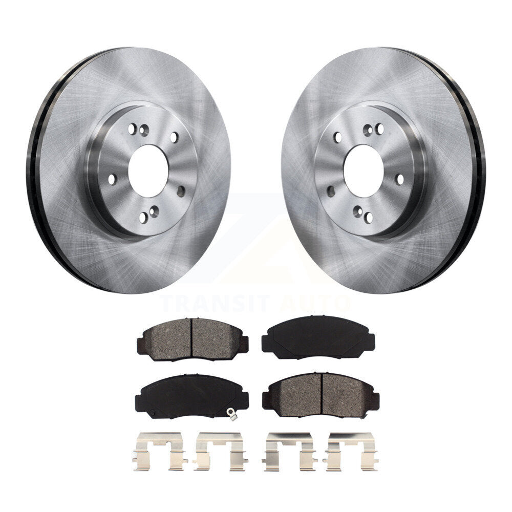 Standard Brake Kit For 2005 Honda Accord Sedan and with 3.0L and GAS engine. With 300mm Diameter Front Rotor K8S-103640 Transit Auto