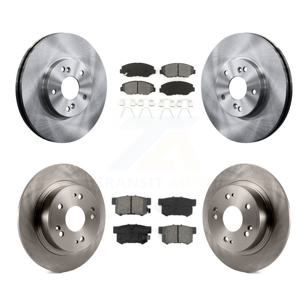 Standard Brake Kit For 2005 Honda Accord Hybrid and with 3.0L and FULL HYBRID EV-GAS (FHEV) engine. With 300mm Diameter Front Rotor K8S-103642 Transit Auto