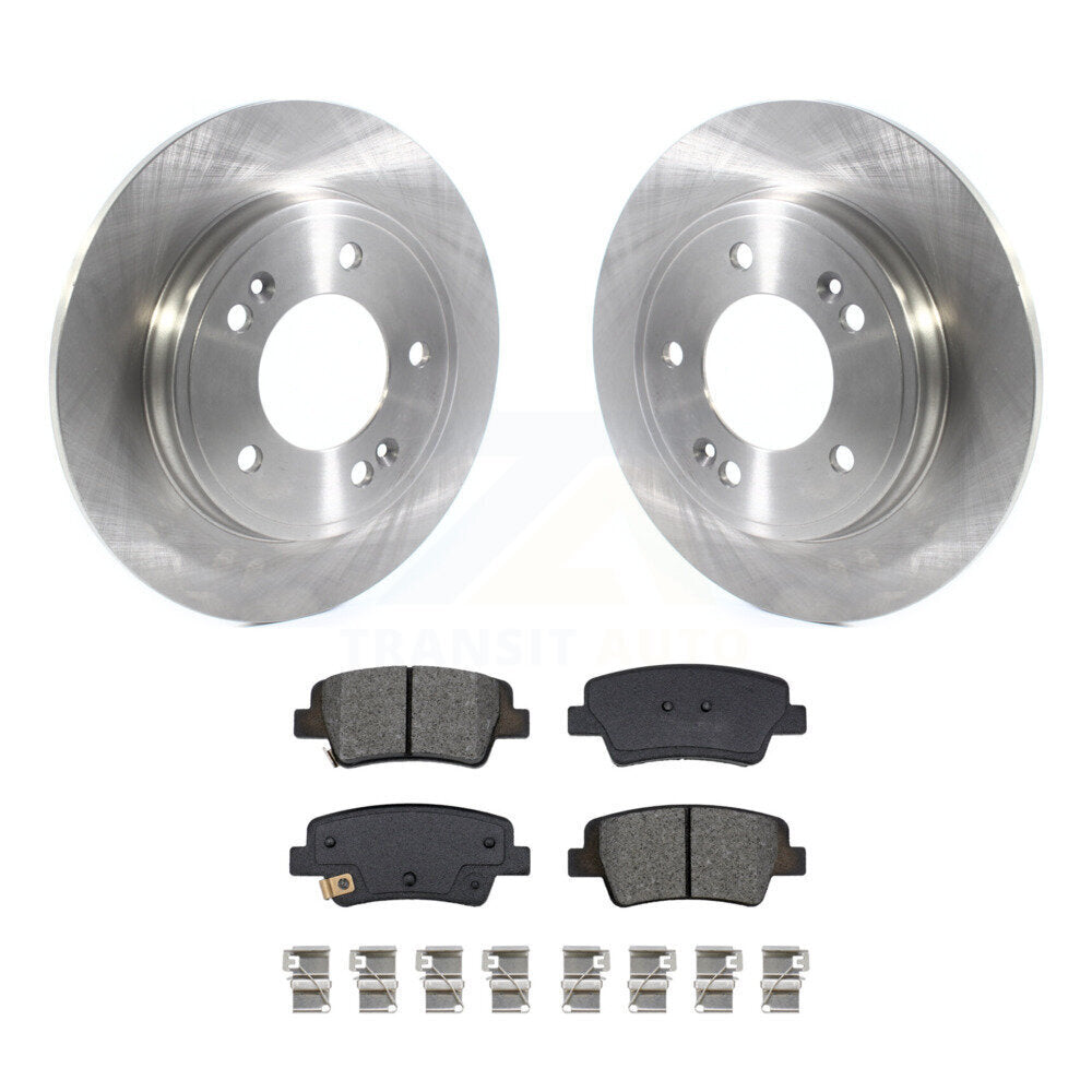 Standard Brake Kit For 2023 Hyundai Elantra GLS Premium Hibrido/Limited/Limited Hybrid/Luxury/Preferred/GLS Premium/Limited Tech/SE/Essential/Preferred Hybrid/Ultimate Hybrid/Blue Hybrid/SEL/GLS. With Manual Parking Brake K8S-103867 Transit Auto