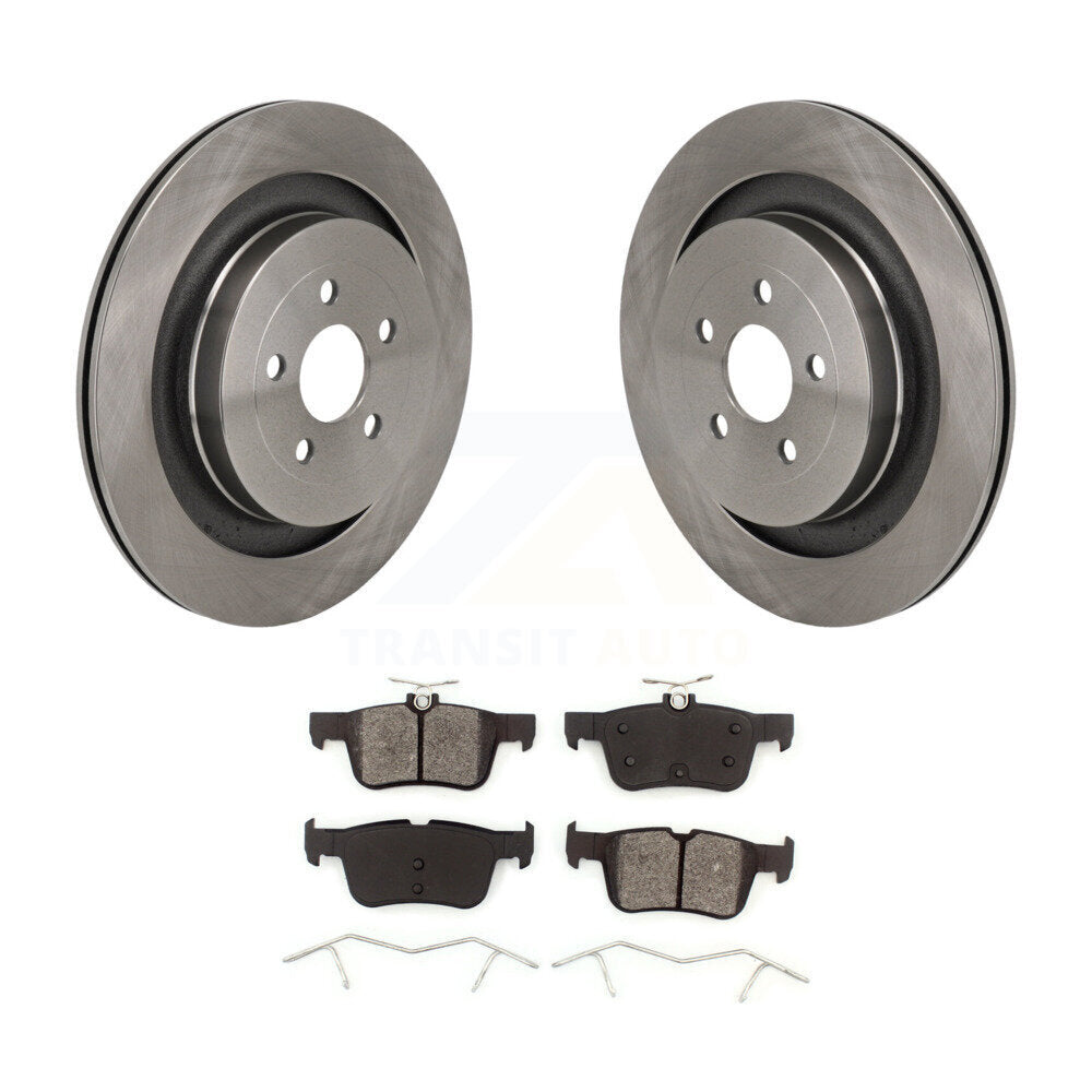 Standard Brake Kit For 2020 Lincoln Nautilus With Vented Rear Rotors K8F-104126 Transit Auto