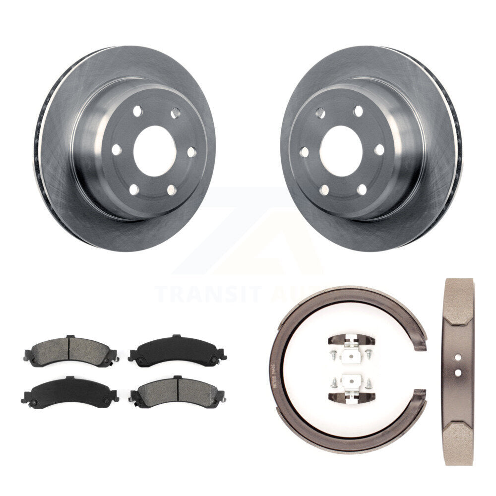 Standard Brake Kit For 2003 GMC Sierra 1500 With Dual Piston Caliper K8S-100764 Transit Auto