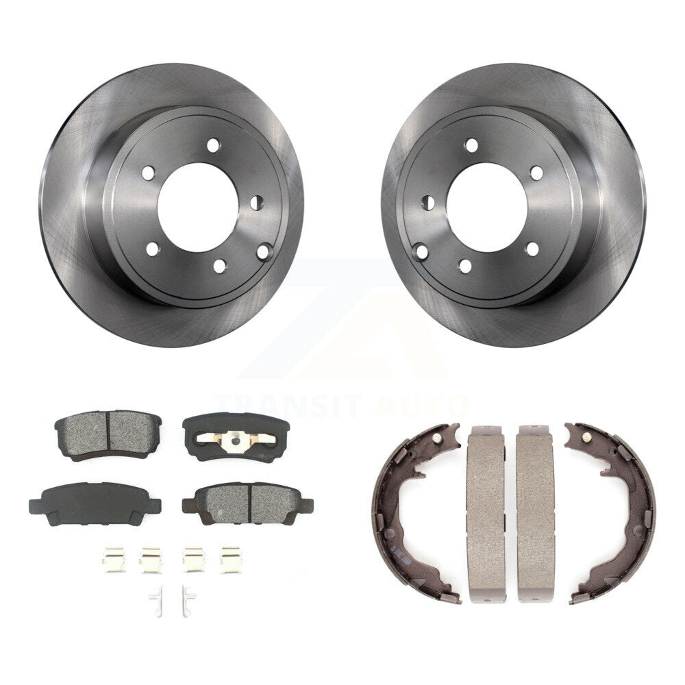 Standard Brake Kit For 2007 Jeep Patriot With 262mm Diameter Rear Rotor K8S-100996 Transit Auto