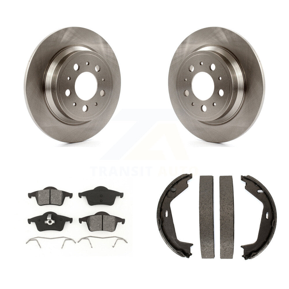 Standard Brake Kit For 2003 Volvo XC70 With 15" Factory Wheels K8S-101156 Transit Auto