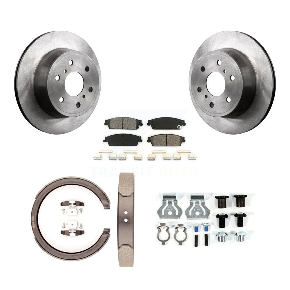 Standard Brake Kit For 2010 GMC Sierra 1500 With 6400 Lb GVW K8S-102488 Transit Auto