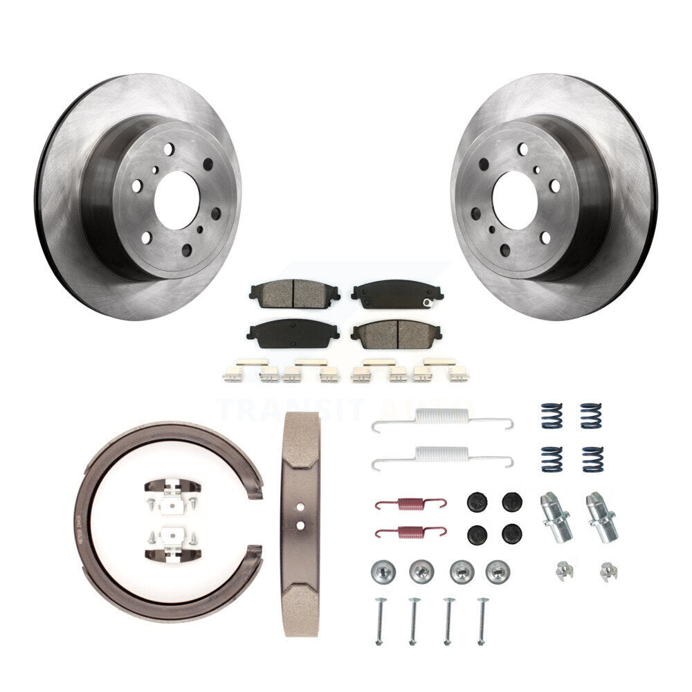 Standard Brake Kit For 2013 GMC Sierra 1500 With 6400 Lb GVW K8S-102488 Transit Auto