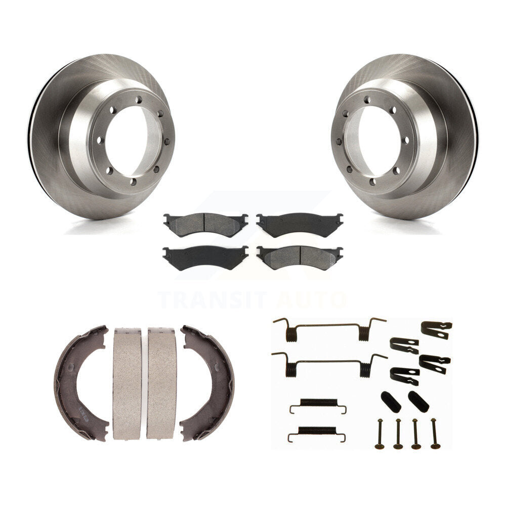 Standard Brake Kit For 2000 Ford E-350 Econoline Club Wagon With Dual Rear Wheels K8S-103066 Transit Auto