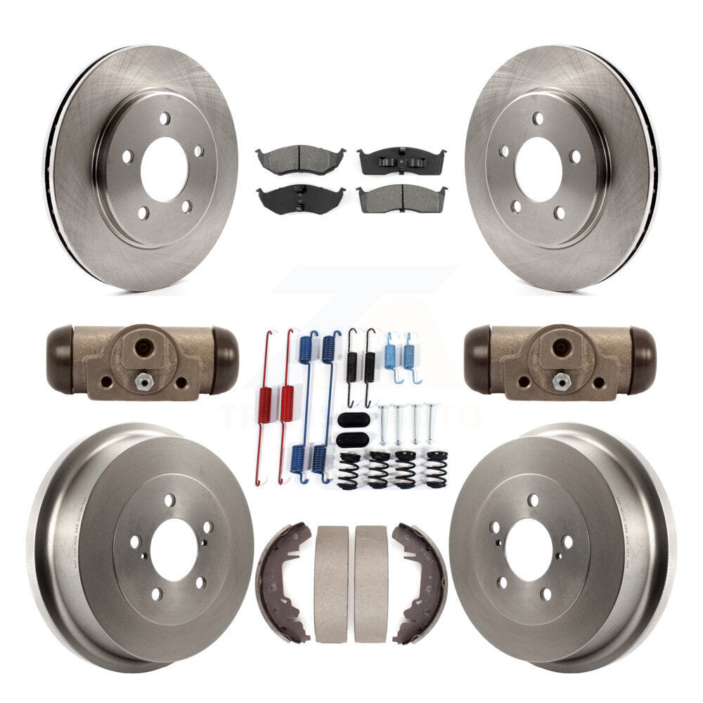 Standard Brake Kit For 2000 Chrysler Town and Country With 15" Factory Wheels or With 16" Factory Wheels K8S-105032 Transit Auto