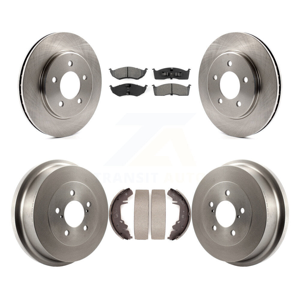 Standard Brake Kit For 1999 Chrysler Town and Country With 15" Factory Wheels and With 16" Factory Wheels K8S-105035 Transit Auto