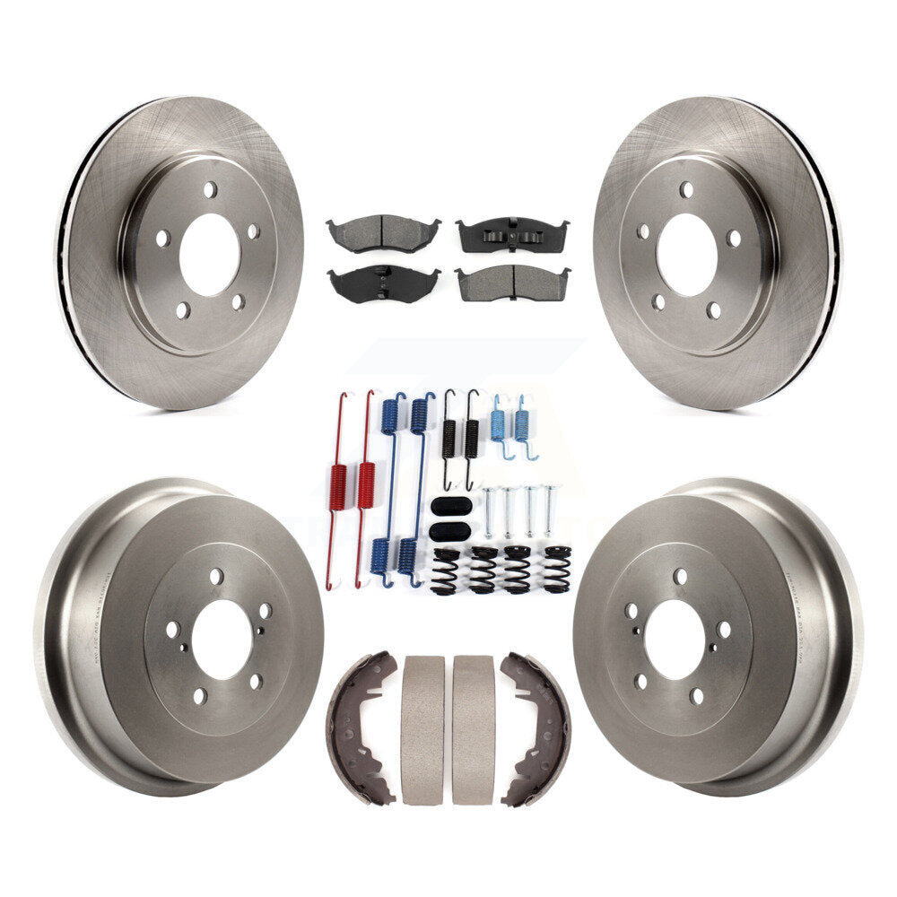 Standard Brake Kit For 1999 Chrysler Town and Country With 15" Factory Wheels or With 16" Factory Wheels K8S-105045 Transit Auto
