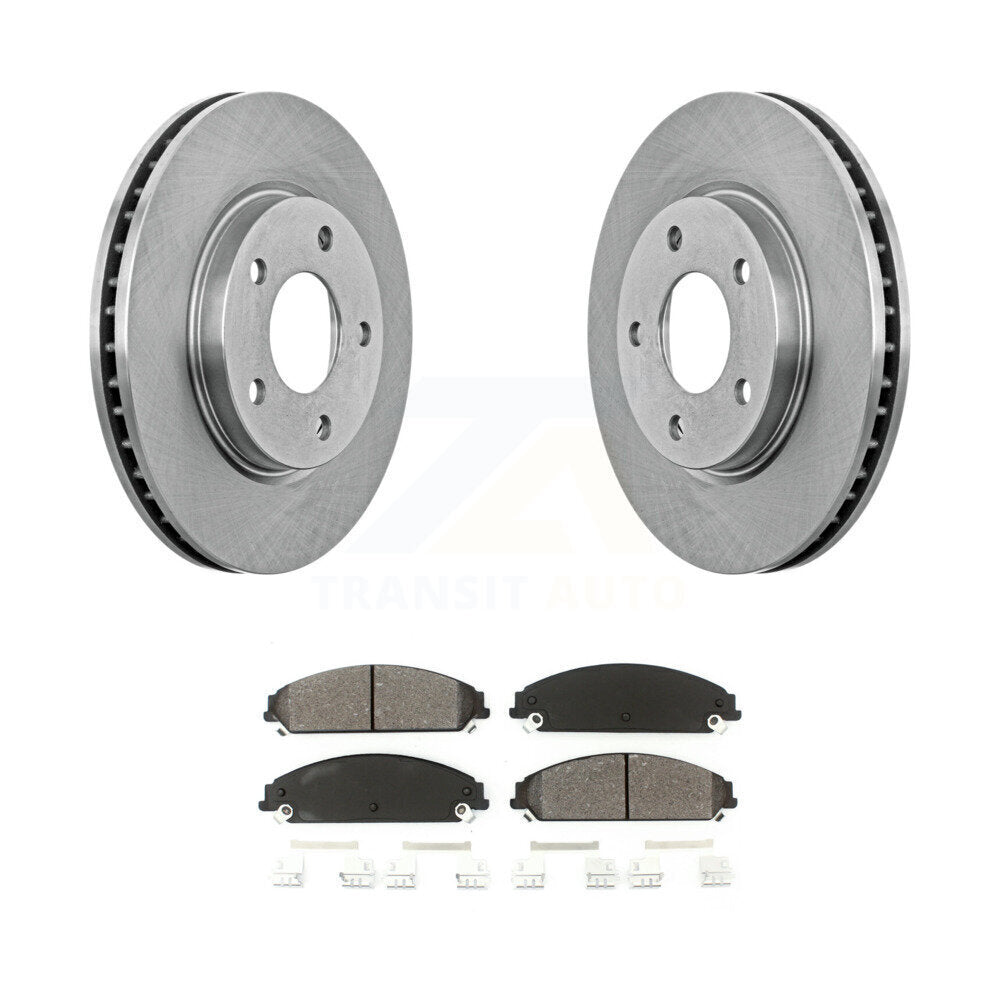 Standard Brake Kit For 2009 Dodge Caliber SRT-4. With 276mm Diameter Front Rotor K8S-105089 Transit Auto