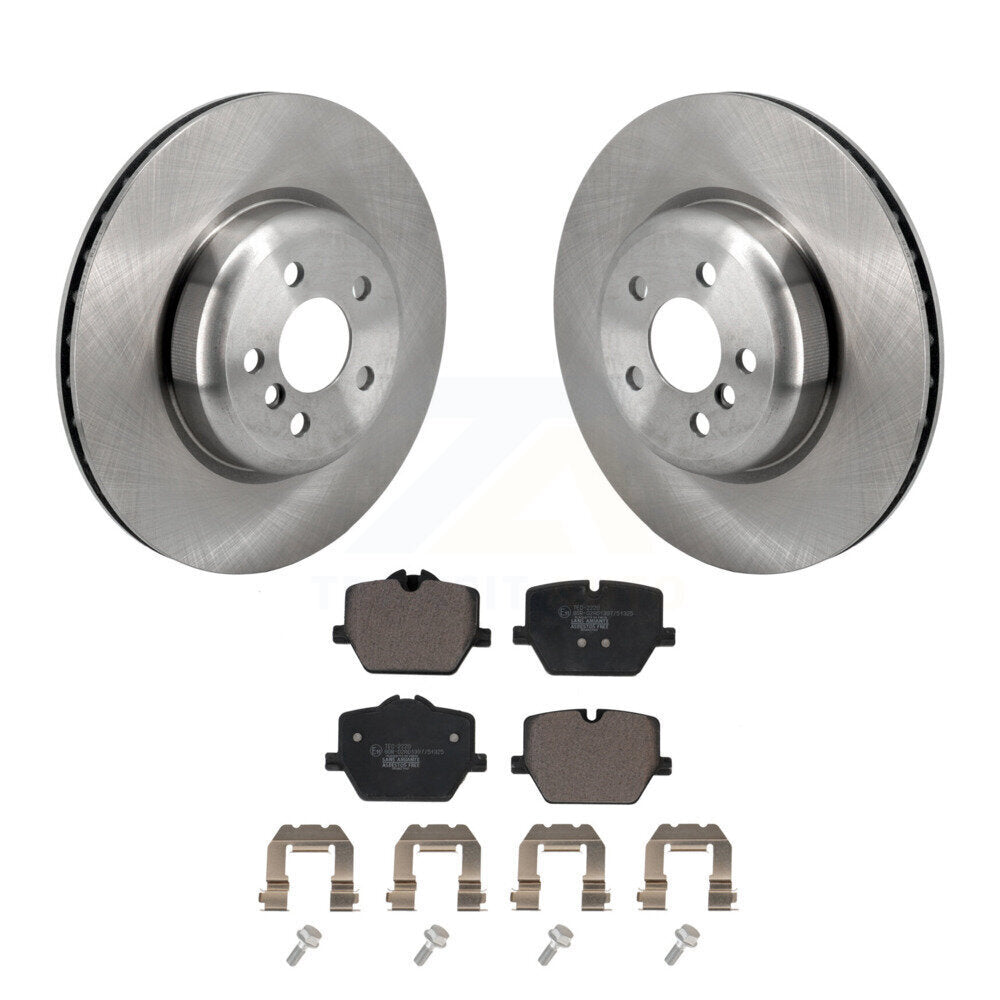 Standard Brake Kit For 2019 BMW 330i With Blue Painted Calipers and With 345mm Diameter Rear Rotor K8T-104479 Transit Auto