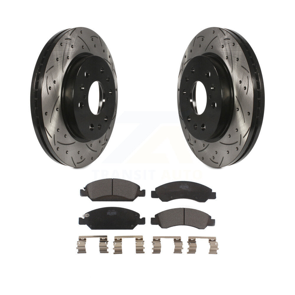 Performance Upgrade Brake Kit For 2008 Chevrolet Silverado 1500 Except Vehicles Using Hold Down Pins Transit Auto