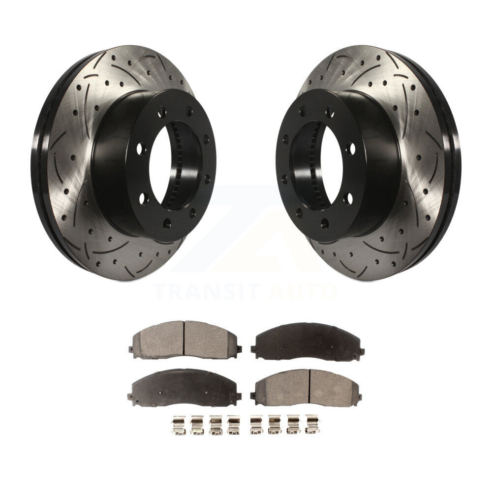 Performance Upgrade Brake Kit For 2014 Ford F-450 Super Duty With 8 Lug Wheels Transit Auto