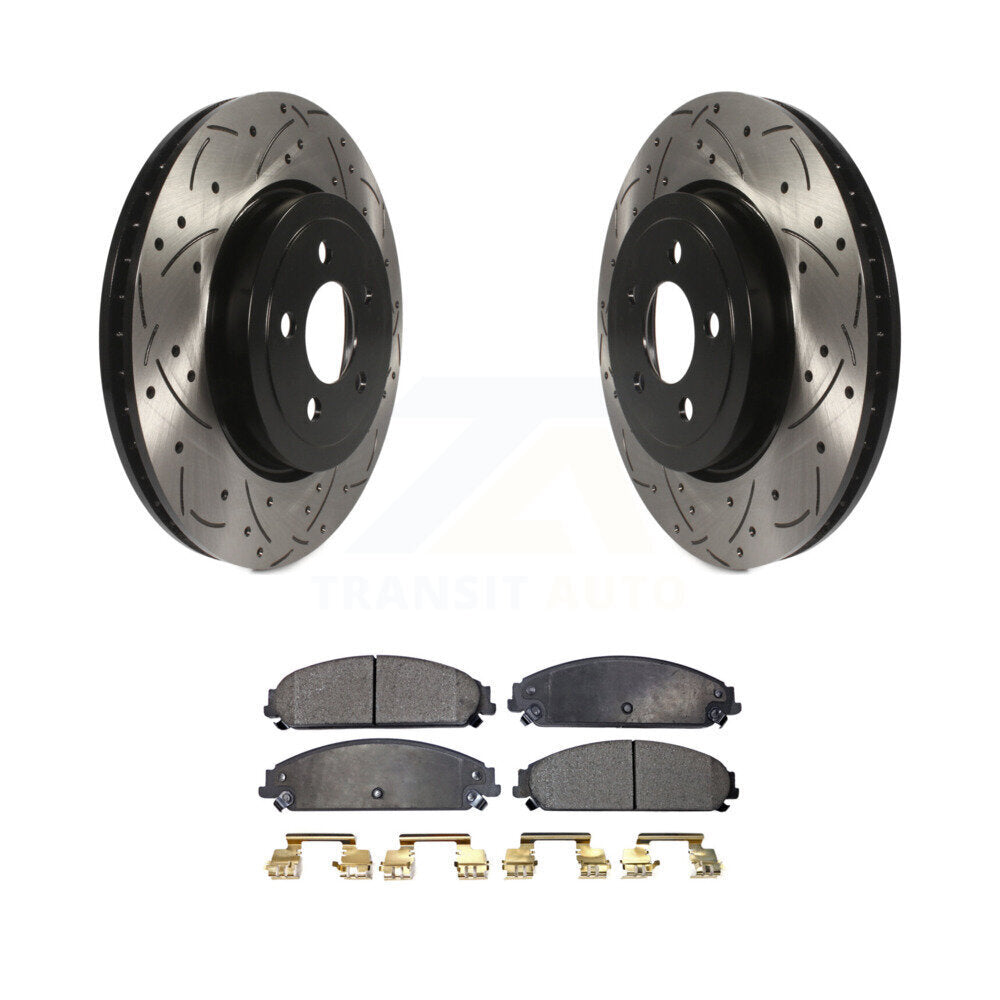 Performance Upgrade Brake Kit For 2006 Chrysler 300 AWD and with 3.5L KDT-100255 Transit Auto