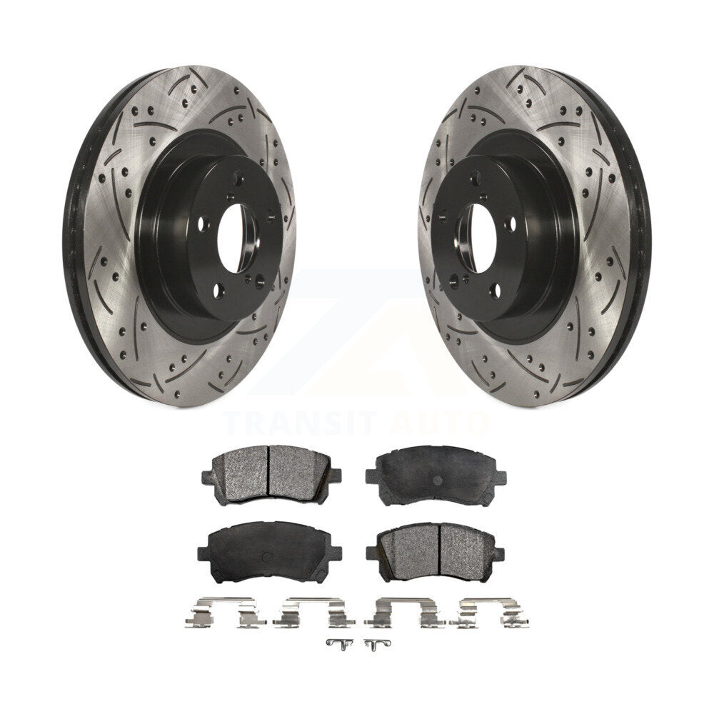 Performance Upgrade Brake Kit For 2002 Subaru Impreza WRX Transit Auto