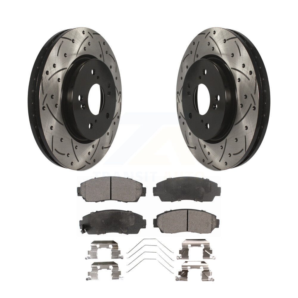Performance Upgrade Brake Kit For 2014 Honda Crosstour Transit Auto