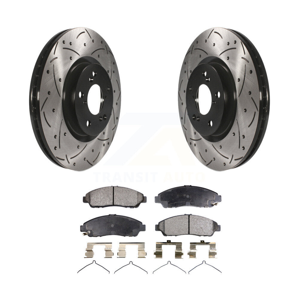Performance Upgrade Brake Kit For 2017 Acura RLX Sport Hybrid SH-AWD Transit Auto