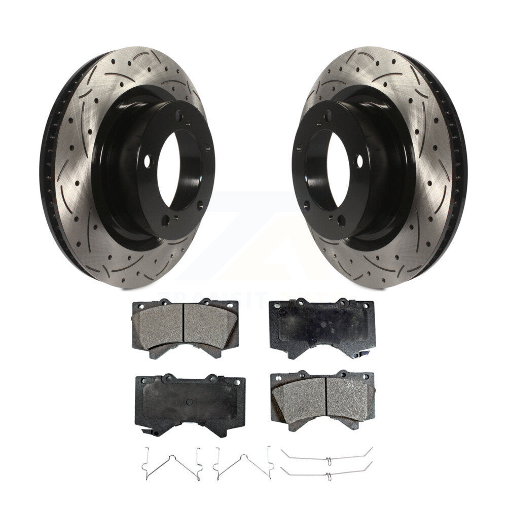 Performance Upgrade Brake Kit For 2007 Toyota Tundra KDT-100334 Transit Auto