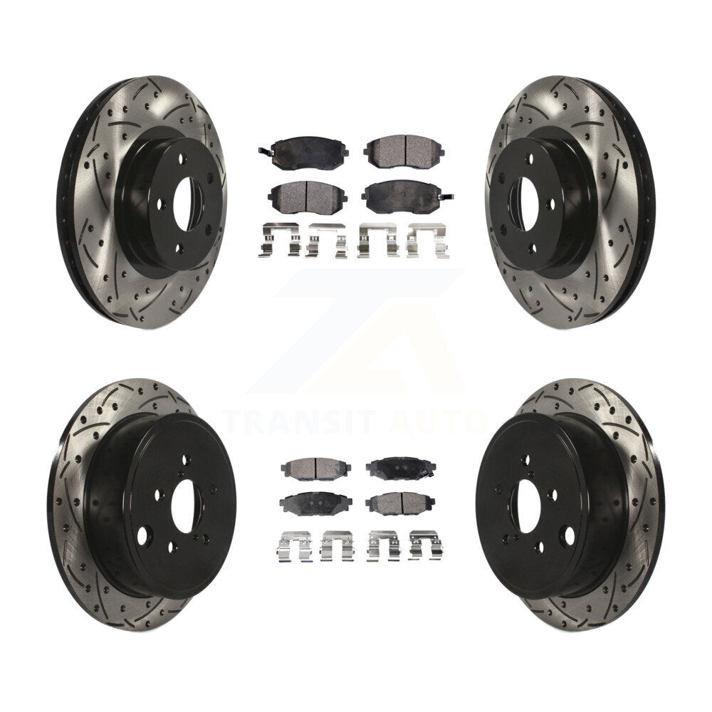 Performance Upgrade Brake Kit For 2008 Subaru Impreza Sport/Outback Sport/2.5i/2.0R KDT-100276 Transit Auto