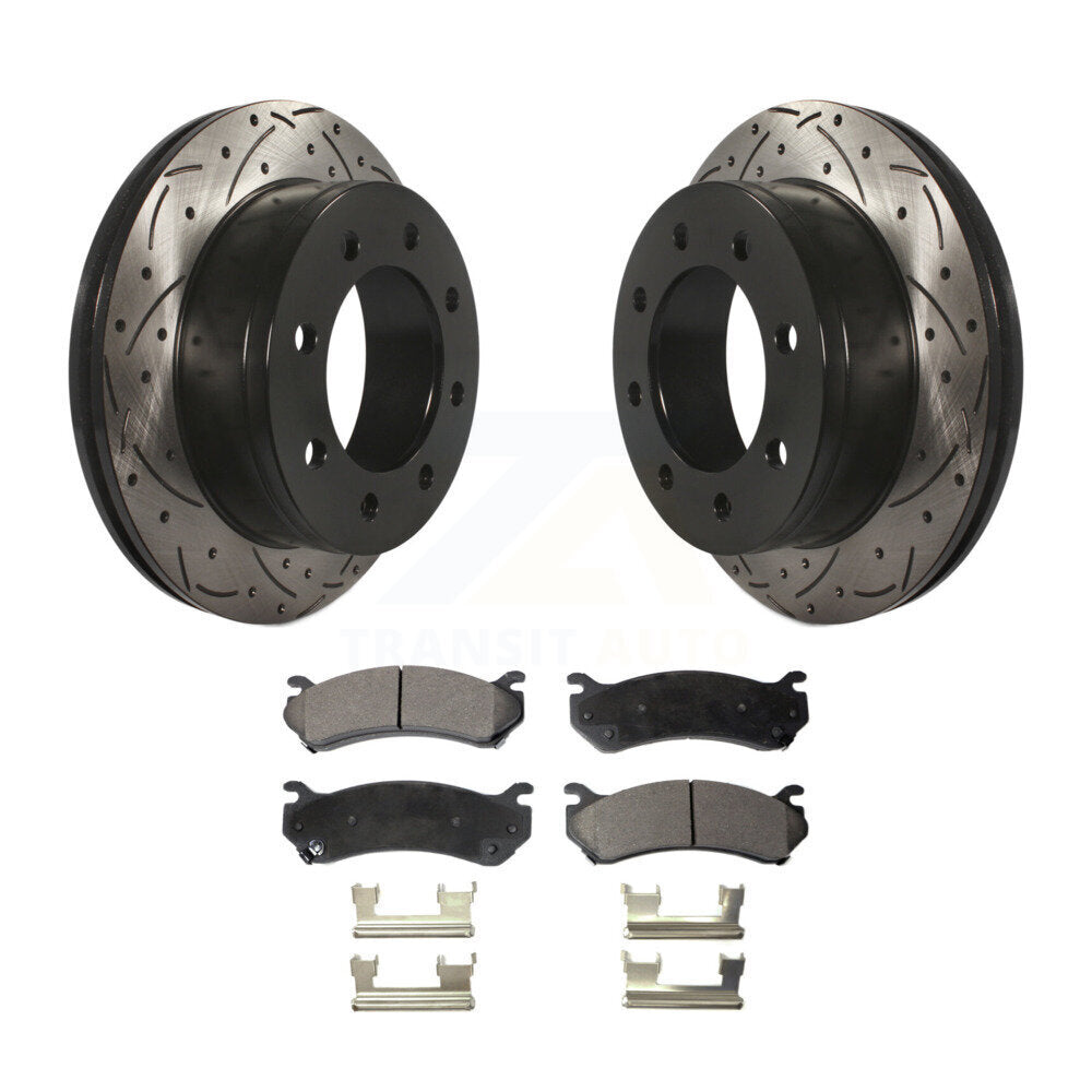 Performance Upgrade Brake Kit For 2007 Chevrolet Silverado 2500 HD Classic KDT-100191 Transit Auto