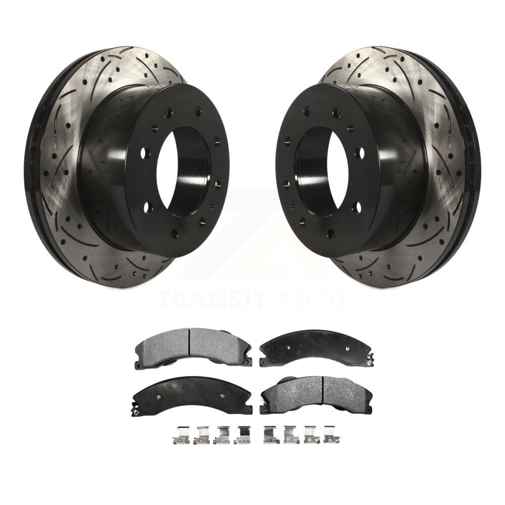 Performance Upgrade Brake Kit For 2015 Chevrolet Silverado 2500 HD KDT-100209 Transit Auto