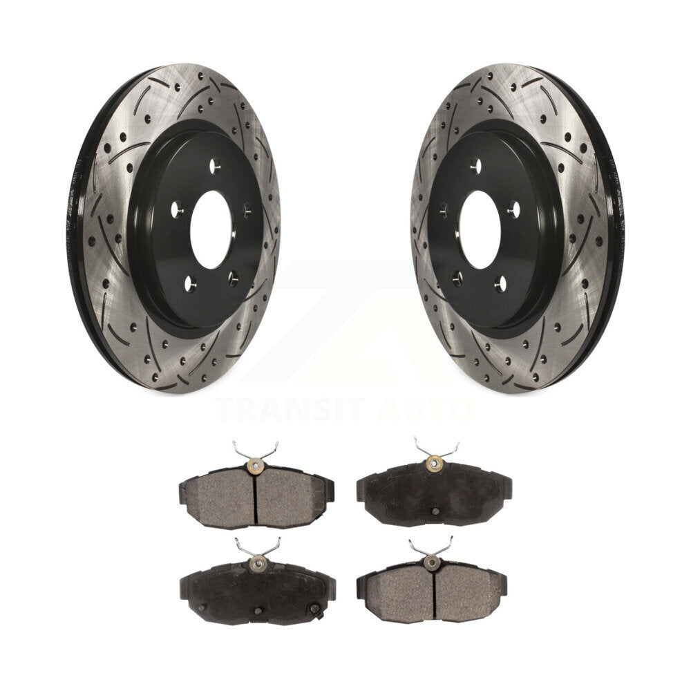 Performance Upgrade Brake Kit For 2014 Ford Mustang Base and with Automatic transmission. With Performance Brakes KDT-100235 Transit Auto
