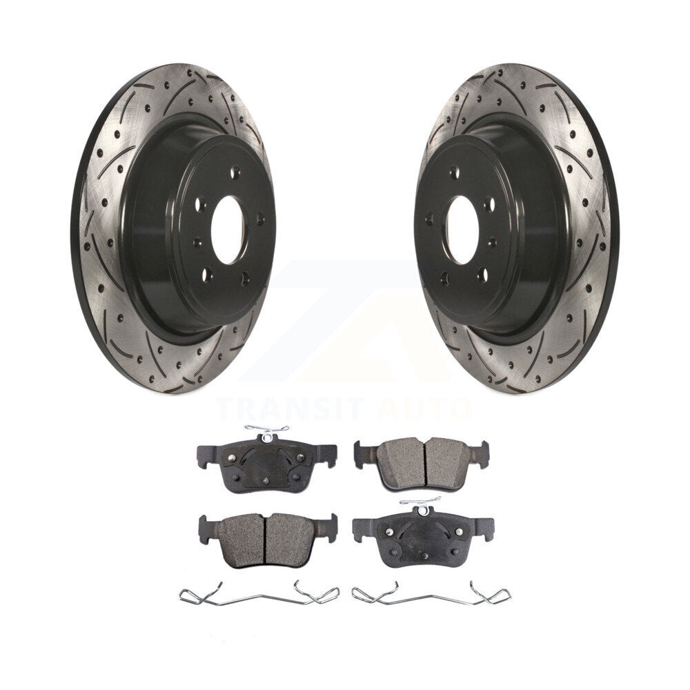 Performance Upgrade Brake Kit For 2016 Lincoln MKZ GAS engine KDT-100242 Transit Auto