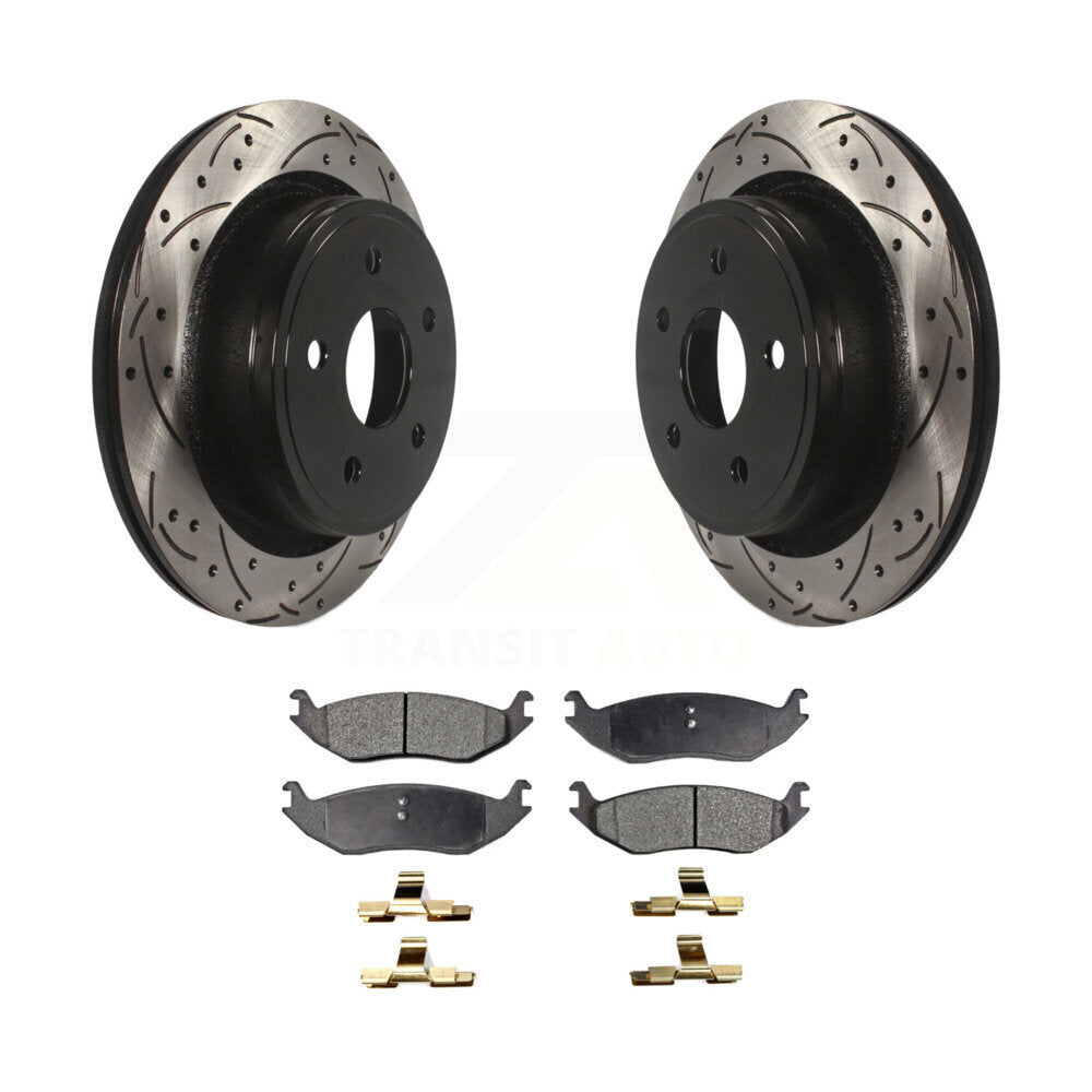 Performance Upgrade Brake Kit For 2013 Ram 1500 KDT-100250 Transit Auto