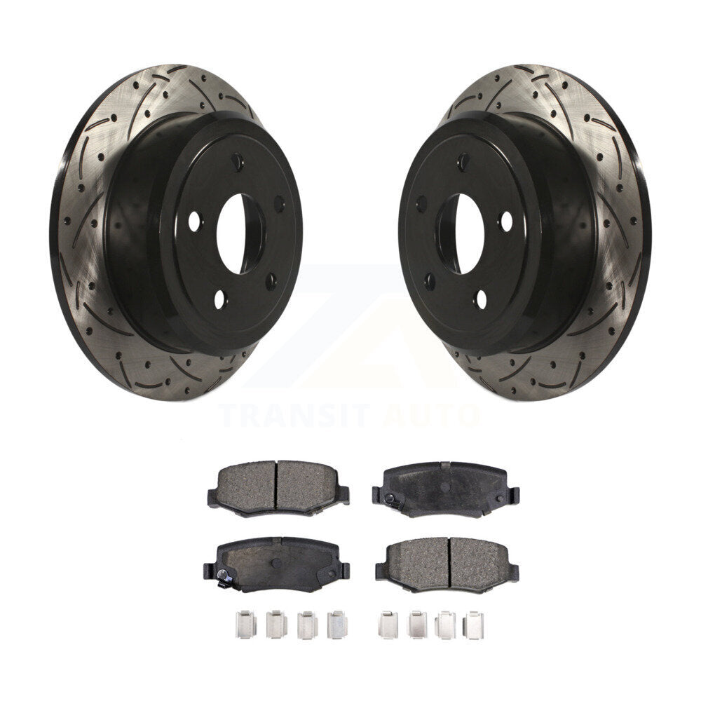 Performance Upgrade Brake Kit For 2012 Jeep Wrangler KDT-100265 Transit Auto