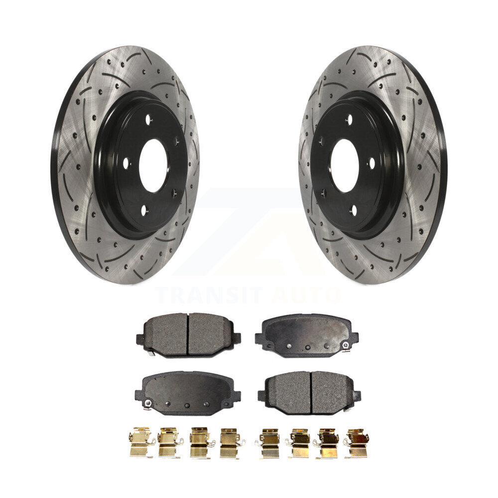 Performance Upgrade Brake Kit For 2014 Dodge Journey KDT-100270 Transit Auto