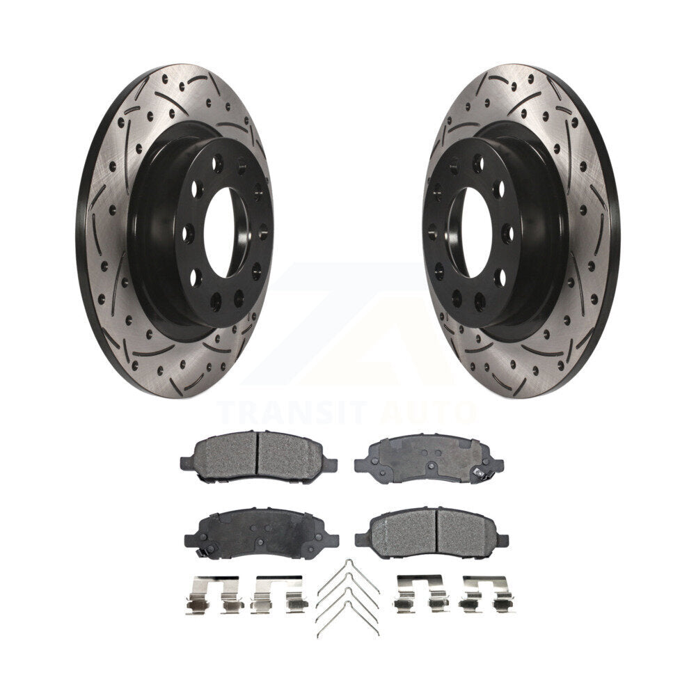 Performance Upgrade Brake Kit For 2014 Dodge Dart KDT-100271 Transit Auto