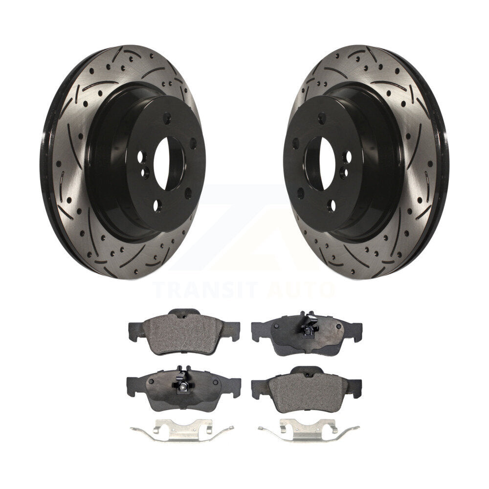 Performance Upgrade Brake Kit For 2005 Mercedes-Benz E320 AWD. With Vented Rotor Transit Auto