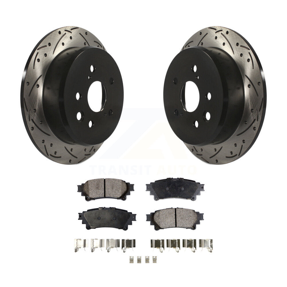 Performance Upgrade Brake Kit For 2014 Lexus IS250 Base and with AWD KDT-100601 Transit Auto